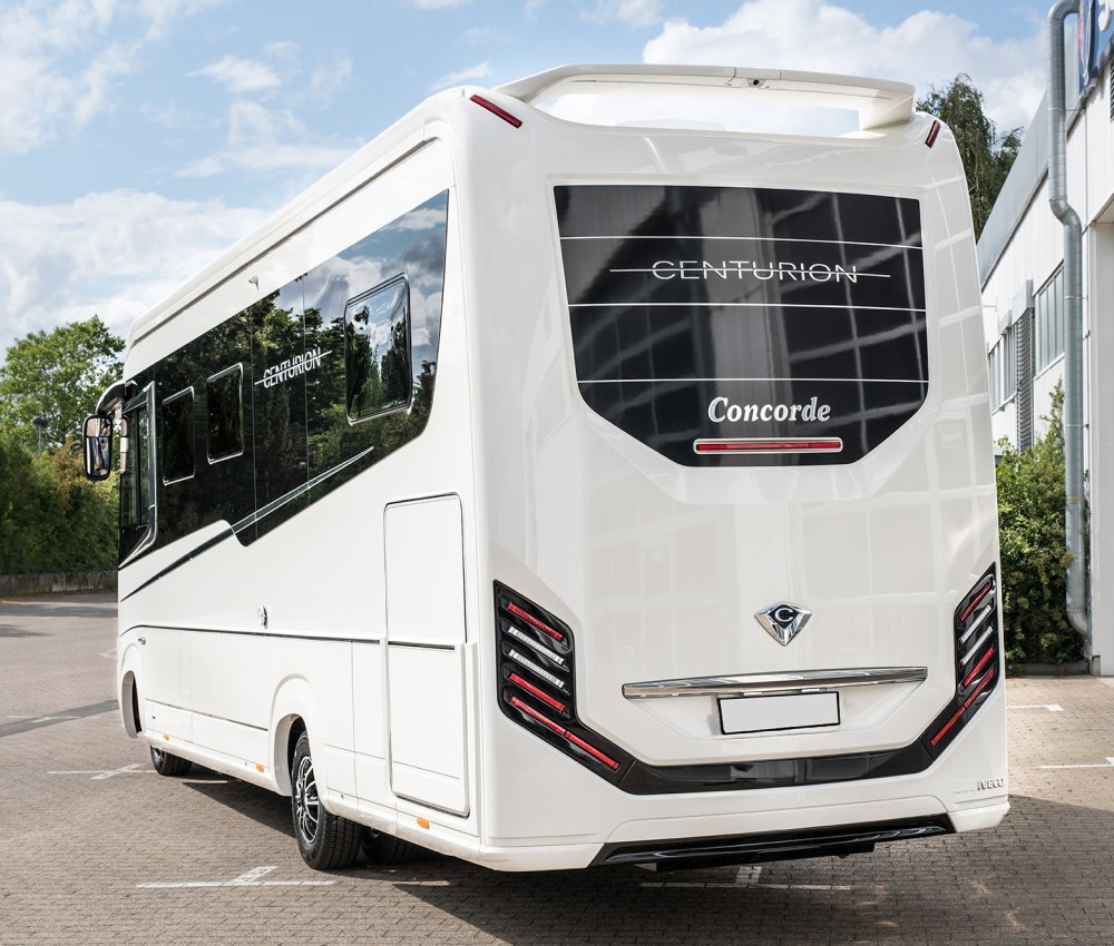 veredeltes Wohnmobil mit Luxuspolitur